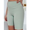 Svetlozelené dámske biker shorts LOVIFIT