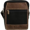 Always Wild Hnedo-čierna messenger taška