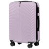 Svetlofialový stredne veľký cestovný kufor WINGS SWAN