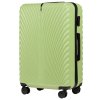 Pistáciový veľký cestovný kufor WINGS SWAN