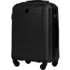 Čierny stredne veľký cestovný kufor WINGS GANNET