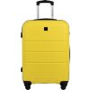 Žltý stredne veľký cestovný kufor WINGS GANNET