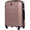 Rosegold stredne veľký cestovný kufor WINGS GANNET