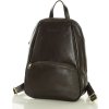 MARCO MAZZINI Tmavohnedý elegantný dámsky kožený batoh