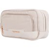 Béžová cestovná kozmetická taštička
