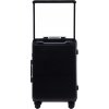Čierny stredne veľký cestovný kufor WINGS BUNTING