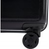 Čierny stredne veľký cestovný kufor WINGS BUNTING