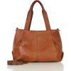 MARCO MAZZZINI Camel dámska kožená kabelka cez rameno (Veľkosť ONE SIZE)