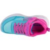 Modro-ružové dievčenské tenisky Skechers Sola Glow - Ombre Deluxe