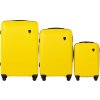 Žltá sada cestovných kufrov