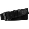 Peterson Čierny pánsky kožený opasok s klasickou sponou