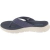 Tmavomodré dámske žabky Skechers Go Walk Flex Sandal - Holly