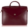 Elegantná bordo dámska taška na notebook (Veľkosť ONE SIZE)