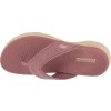 Ružové dámske žabky Skechers Go Walk Flex Sandal - Holly
