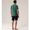 Krátke pánske pyžamo Atlantic so vzorovanými kraťasmi