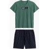 Krátke pánske pyžamo Atlantic so vzorovanými kraťasmi