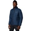 Tmavomodrá pánska športová bunda Columbia Lake 22 II Down Hooded Jacket