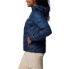 Tmavomodrá dámska športová bunda Columbia Delta Ridge II Down Hooded Jacket