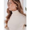 Krémový dámský rolák VANORIA z viskózy