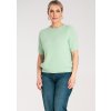 Mint dámsky teplý sveter s krátkym rukávom