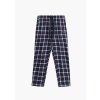 Atlantic Flanelové pánske kárované pyžamové nohavice