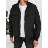 Čierna pánska bombera so zipsami