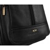 Peterson čierna pánska kožená taška cez rameno