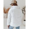 Biela dámska prešívaná bunda LARO