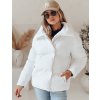 Biela dámska prešívaná bunda LARO