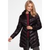 Čierna dámska prešívaná prechodná bunda