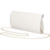 Rovicky Biela elegantná listová kabelka