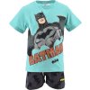 Tyrkysovo-čierny letný set Batman