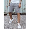 Šedé pánske teplákové šortky