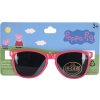 Tmavoružové slnečné okuliare Peppa Pig