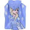 Svetlomodré dievčenské plážové pončo Disney - Frozen
