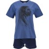 Tmavomodré krátke pyžamo Avatar