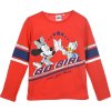 Červené dievčenské tričko Minnie Mouse