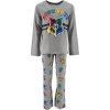 Sivé chlapčenské pyžamo Harry Potter
