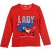 Červené dievčenské tričko Ladybug and Cat Noir