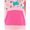 Peppa Pig svetloružová dievčenská mikina