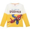 Marvel Spider - Man bielo-žlté tričko s dlhým rukávom