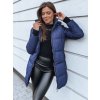 Tmavomodrá prešívaná bunda CLOEEM (Veľkosť S)
