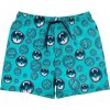 Chlapčenské tyrkysové plavecké šortky - Batman
