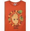 Oranžové chlapčenské tričko Groot Guardians of the Galaxy