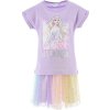 Fialový set trička a sukne Disney Frozen