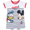 Biele pruhované chlapčenské body Disney Baby Mickey Mouse
