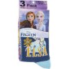 Ponožky Disney Frozen - modrá/tyrkysová/fialová