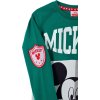 Zelené tričko s dlhým rukávom Disney Mickey Mouse