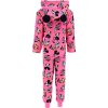 Minnie Mouse Ružový plyšový overal