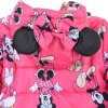 Teplá zimná bunda Disney Minnie Mouse - tmavoružová